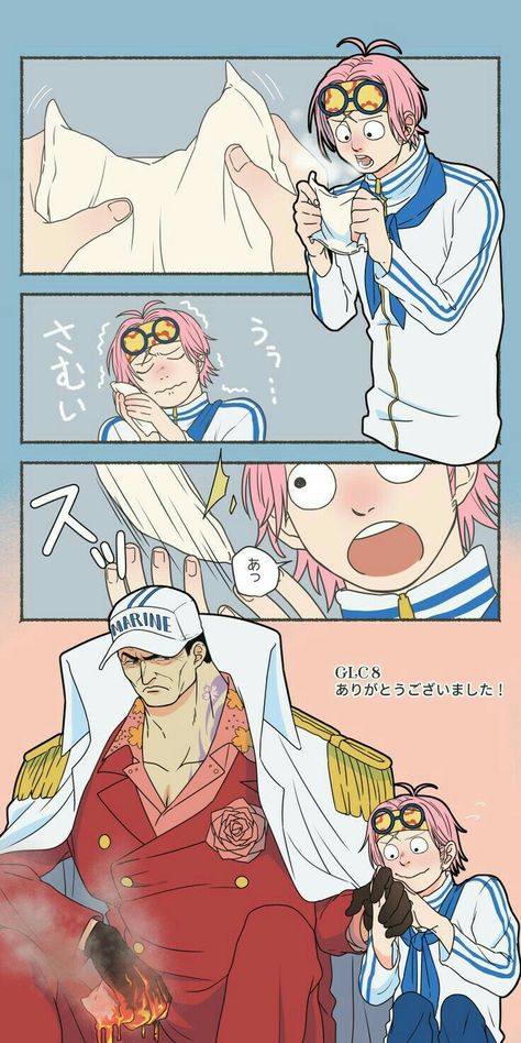 [Akainu x Coby] Sakazuki Akainu One Piece, Akainu One Piece, Luffy X Uta, One Piece Marine, One Piece Coby, One Piece Ace, One Piece Ship, One Piece Funny, One Peice Anime