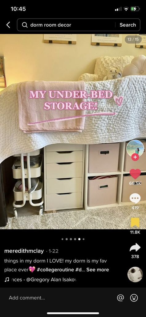 Under The Bed Storage Dorm, Storage Under Dorm Bed, Closet Dorm Organization, College Dorm Under Bed Storage, Storage Ideas For Dorm Rooms, Dorm Room Storage Under Bed, Dorm Storage Under Bed, Under Dorm Bed Storage, Under Bed Storage Dorm