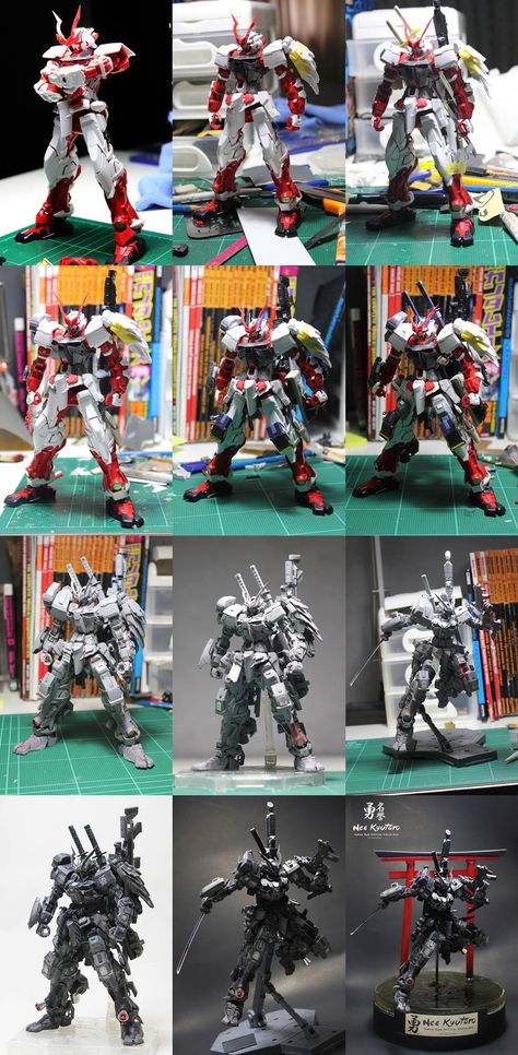 Jaechou's MG 1/100 NEO KYUTARO GUNDAM: The Fusion of Ninja and Samurai. Big Size Images, WIP, Info http://www.gunjap.net/site/?p=280079 Samurai Gundam, Astray Gundam, Fantasy Samurai, Gundam Build Fighters, Gundam Astray, Mecha Suit, Japanese Robot, Gundam Custom Build, Armored Core