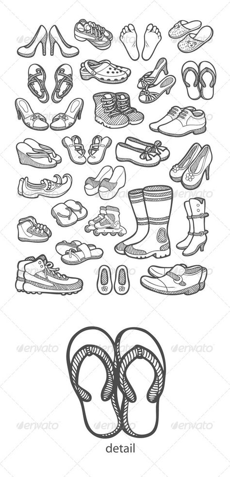 Shoes Icons Sketch Shoe Doodles, Male Female Icon, Shoes Doodle, Drawn Shoes, Sketch Shoes, Doodle Shoes, Shoes Sketch, Masculine Man, Hearts Paper Crafts