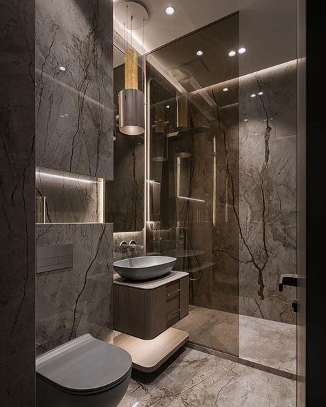 Dark Bathroom Paint, Dark Bathroom Aesthetic, Academia Bathroom, Dark Academia Bathroom, Bathroom Ideas Dark, Bathroom Color Ideas, Washroom Tiles, Dark Bathroom Ideas, Dark Bathroom