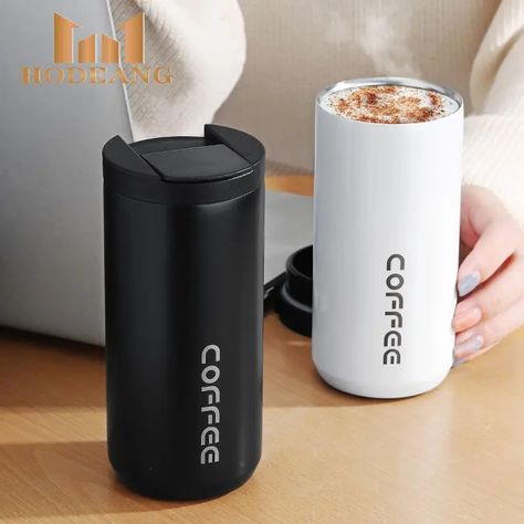 Cawan Kopi, Coffee Thermos, Stainless Steel Coffee Mugs, Botol Air, Thermal Mug, Thermal Cup, Stainless Steel Thermos, Thermos Cup, Insulated Coffee Mugs