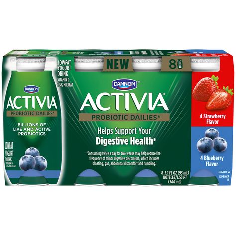 Loving the Activia Dailies! Just twice a day and my tummy always feels great! Strawberry is my favorite flavor! #activiadailiespack #sponsored Strawberry Yogurt Drink, Froyo Bites, Activia Yogurt, Breakfast On The Go Ideas, Drinks Strawberry, Fini Tubes, Probiotic Yogurt, Natural Grocers, Yogurt Drink