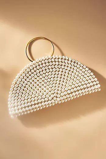 Pearl Handbag, Circle Handle, Hand Beaded Bag, Crochet Coin Purse, Bags Patterns, Diy Bag Designs, Project Bags, Diy Bags Patterns, Crystal Bags