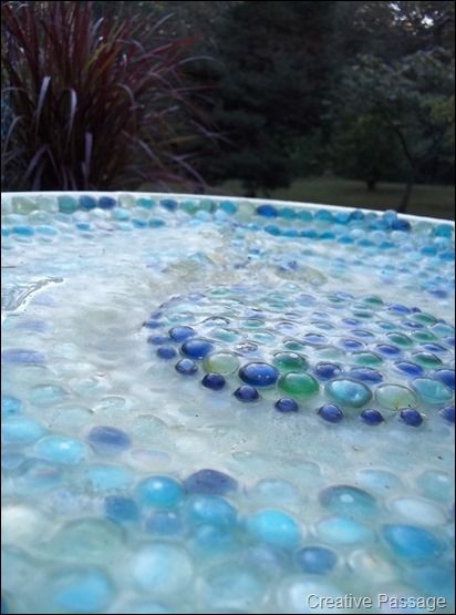 bowl. Plastic Bird Bath, Bird Baths Homemade, Glass Bird Bath, Mosaic Birdbath, Diy Bird Bath, Mosaic Birds, Epic Fail, Bird Baths, Glass Bubble