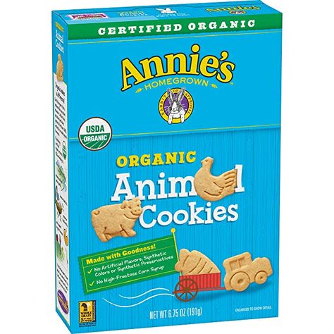 Annies Organic Animal Cookies 6.75 oz: Amazon.com: Grocery & Gourmet Food Cookie Shapes, Gluten Free Snickerdoodles, Tractor Barn, Graham Cookies, Annies Homegrown, Lemon Drop Cookies, Instant Breakfast, Chewy Granola, Nutter Butter Cookies