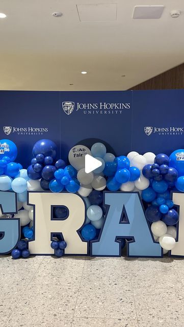 Printing Solutions, Event Rentals, Event Decor, DMV DC, MD, VA on Instagram: "🩵💙🤍One of our favorite clients of all time! Their trust and collaboration has been instrumental in our mutual success over the past three years! 💙🩵🤍 JHU DC Campus! We also 💙 Baltimore Campus!  Congratulations CLASS OF 2024! YOU DID IT! 🎓🎉 Backdrops, cutouts, cube props @wpe_production  ➡️ for inquiries and reservations: please complete the contact form on our website or DM us! . . . . . . . #dmvevents #dmv #dc #md #va #dmvballoons #dmveventdecorator #washingtondc #dcevents #mdevents #dmvgraduation #graduation #spring #classof2024 #graduate #grad #events" Congratulations Backdrop, Orientation Day, College Event, Graduation Backdrop, 3d Decor, Congratulations Graduate, Class Of 2024, Contact Form, Event Rentals