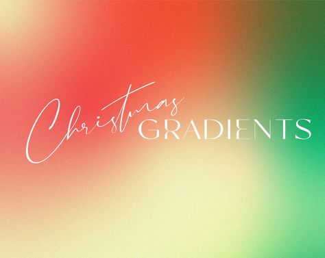 Christmas Gradient Wallpaper, Christmas Gradient, Ebook Landing Page, Christmas Illustration Design, Making Posters, Branding Small Business, Sophisticated Branding, Backgrounds Red, Green Gradient Background