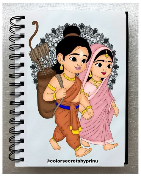 World Best Paintings, Sita Painting, Bhagwan Drawing, Lord Ram And Sita, Siya Ram Painting, Gods Drawing, Ram And Sita, Ready Rangoli, Buddha Drawing