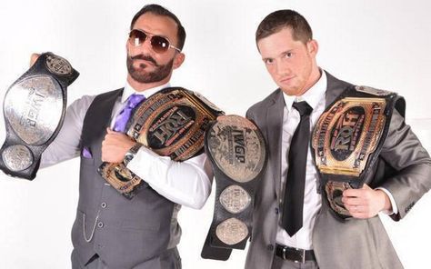 PRO WRESTLING: reDRagon (Bobby Fish, Kyle O’Reilly) battles Young Bucks at Ring of Honor 13th anniversary show Bobby Fish, 13th Anniversary, Young Bucks, Ring Of Honor, Wrestling Stars, Vince Mcmahon, Pro Wrestler, Brock Lesnar, Cm Punk