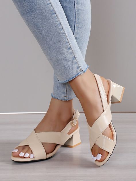 Summer Sandals Heels, Heels Aesthetic, Elegant Sandals, Fashion Shoes Sandals, Pink High Heels, Comfort Shoes Women, Classy Shoes, Goulash, Cute Heels