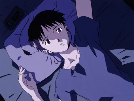 Doll Quotes, Staring At The Ceiling, Evangelion Shinji, Neon Evangelion, Rei Ayanami, Genesis Evangelion, Neon Genesis, 90s Anime, The Ceiling