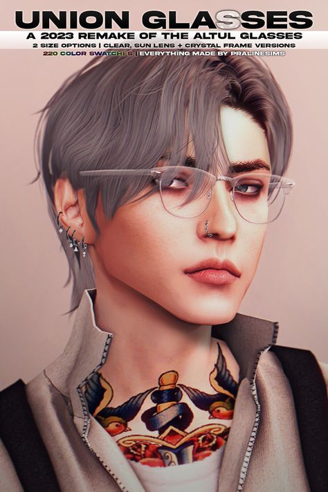 Sims 4 Hair Male, Boys Glasses, Sims 5, Sims 4 Cc Makeup, Sims 4 Cc Skin, Play Sims, Free Sims, Sims 4 Cc Packs, Sims 4 Cas