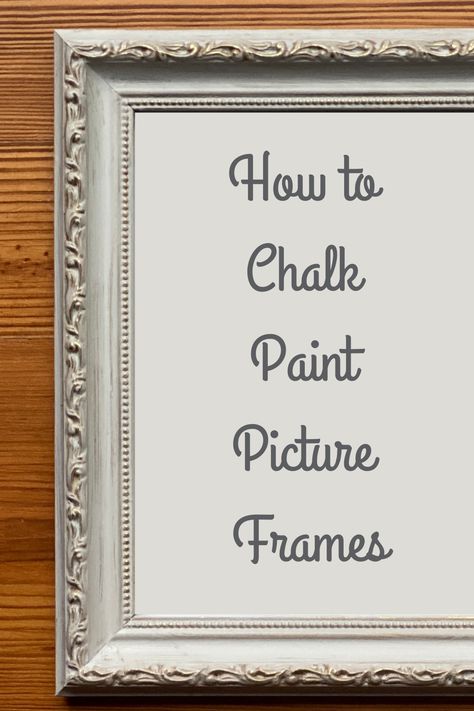 Redoing Picture Frames Ideas, Chalk Paint Picture Frames Diy, 8 X 10 Picture Frames, Painting Old Frames, Redo Picture Frames Diy Ideas, Painted Wooden Picture Frames, Picture Frame Painting Ideas Diy Wood, Painting Photo Frames, Painting Picture Frames Diy Ideas