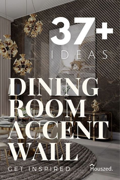 37 Accent Wall Ideas for Dining Room... These Rock! in 2023 | Houszed Wall Ideas For Dining Room, Dinning Room Wallpaper, Dining Room Feature Wall, Dining Room Buffet Decor, Dining Room Wall Color, Dining Room Trends, Accent Wall In Kitchen, Dining Wall Decor, Dining Room Accent Wall