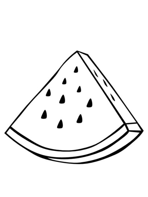 https://kidipaint.com/coloring-pages/summer/watermelon-8/ Check more at https://kidipaint.com/coloring-pages/summer/watermelon-8/?utm_source=pinterest Watermelon Coloring Page, W Is For Watermelon, Watermelon Coloring, Watermelon Printable, Coloring Pages For Preschoolers, Watermelon Drawing, Spider Coloring Page, Twisty Noodle, Fish Coloring Page