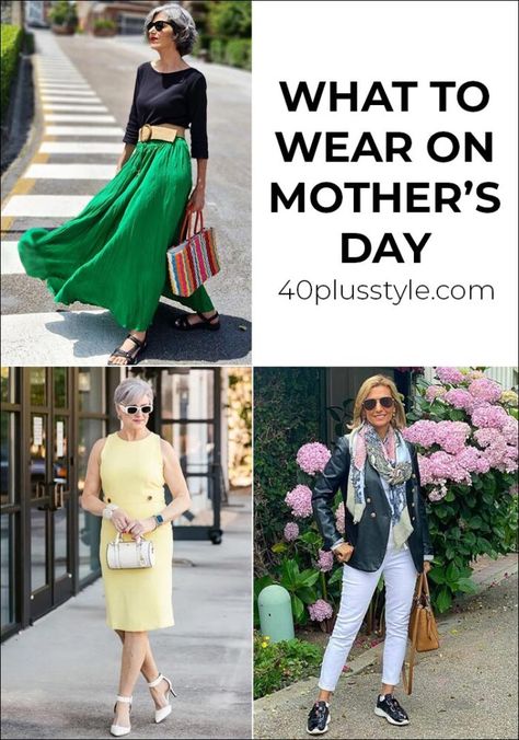 Mothers Day Outfits, Mothers Day Outfit, Midi Dress With Sneakers, Lunch Outfit, Outfit Ideas For Church, About Mother, Day Outfit Ideas, Timeless Outfits, Day Outfits