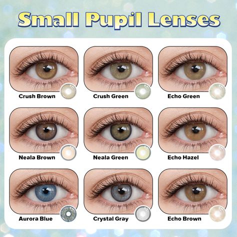 Eye Contact Colors Natural, Contact Lenses For Filipina, Lens Colour For Indian Skin, Eye Lenses Color For Indian Skin, Tutor Makeup, Eye Lens Colour, Korean Makeup Tips, Colored Eye Contacts, Eye Contacts