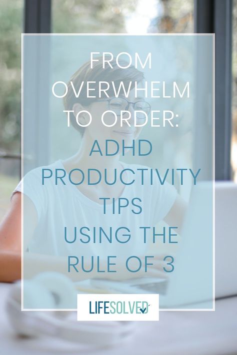 Discover the power of the Rule of 3 to enhance focus and productivity with ADHD. Our blog post by an executive function coach reveals effective techniques for implementing this powerful strategy. Harness the power of 3 | ADHD productivity tips | Executive function strategies | #ADHD #Productivity Executive Functioning Strategies, The Power Of Three, Power Of Three, Executive Function, Executive Functioning Skills, Executive Functioning, Mindfulness Exercises, Time Management Skills, Book Add