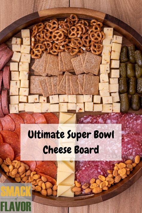 Football Charcuterie Board, Football Charcuterie, Meat And Cheese Platter, Football Themed Food, Football Season Food, Appetizer For A Crowd, Football Game Food, Spicy Nuts, Football Party Foods