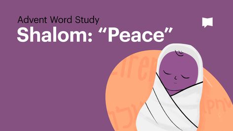 Biblical peace is about wholeness or completeness, and it was brought to earth in the person of Jesus, the Prince of Peace. Biblical Peace, Bible Word Study, Kids Ministry Lessons, Word In English, Peace Meaning, Christmas Videos, Hebrew Words, Prince Of Peace, A Child Is Born