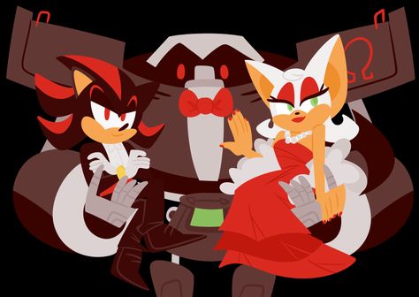 Shadow appreciation blog — metallicmadness: I’ve been crying for 11 years Team Dark Fanart, Team Dark, Shadow And Rouge, Sonic Mania, Rouge The Bat, Sonic Heroes, Sonic Funny, Sonic Fan Characters, Sonic 3