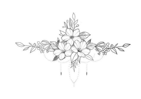 Elegant Owl Tattoo, Flower Tattoos Sternum, Floral Tattoo Sternum, Floral Sternum Tattoo Design, Flower Sternum Tattoo Women, Sternum Floral Tattoo, Minimalist Sternum Tattoo Women, Small Between Breast Tattoo, Owl Sternum Tattoo