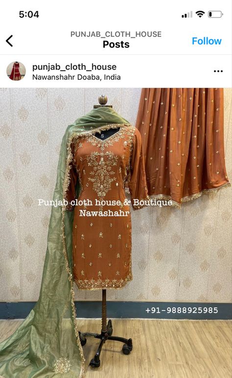 Mendhi Colour Suit Combination, Parrot Colour Combination Suits, Suit Colour Combination Punjabi, Punjabi Suit Colour Combination, Jaggo Outfit, Punjabi Wedding Suit, Simple Suits, Designer Suits For Wedding, Velvet Suit Design