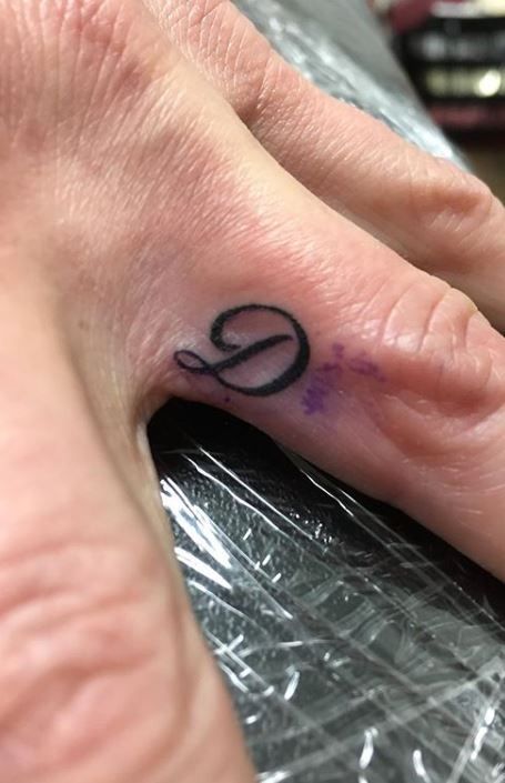 Letter D Tattoo Ideas, Small D Tattoo, D Name Tattoo, Cursive D Tattoo, Letter D Tattoo Initials, D Tattoo Initial, D Initial Tattoo, D Letter Tattoo, D Tattoos