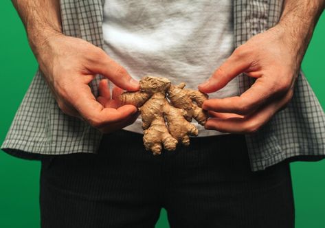 When shifting to natural remedies, you can improve your sexual version without giving the body a ridiculous amount of toxins and chemicals. Ginger is one of the main ingredients in many traditional Asian dishes used for centuries in conventional medications to treat various ailments. In recent years, ginger has received attention as an herbal remedy for sexual health problems like erectile dysfunction (ED), premature ejaculation (PE), and infertility. Traditional Asian Dish, Benefits Of Ginger, Ginger Benefits, Natural Herbs, Asian Dishes, The Science, Herbal Remedies, Health Problems, Side Effects