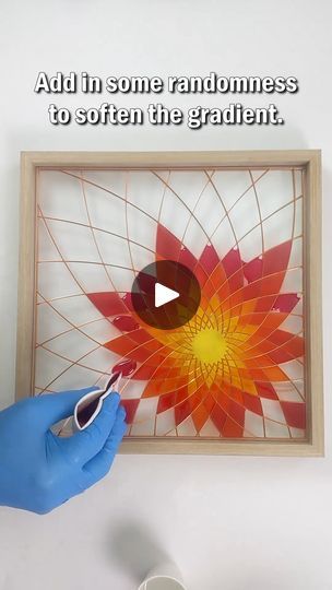 Bright Background, Making Stained Glass, Diy Resin Art, Window Art, Clothes Crafts, Uv Resin, Diy Home Crafts, Resin Diy, Fluid Art