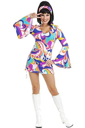 Disco Costume For Women, Moda Disco, Hippie Costume Halloween, Disco Look, Gogo Girl, 70s Costume, Disco Costume, Hippie Halloween, Flapper Costume