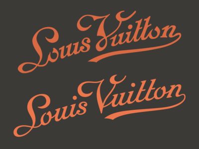 Louis Vuitton script redesign Street Preppy, Inspiration Typographie, Louis Sullivan, Font Lettering, Minimalist Font, America's Cup, Phone Background Patterns, Typographic Art, Cool Typography