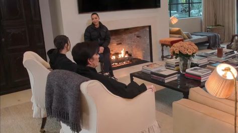 Kris Jenner House, Lady Lounge, Eclectic Transitional, Mansion Living Room, Clements Design, Mansion Living, Brooklyn Townhouse, Kardashian Home, Jenner House