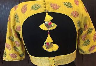 55 Latest Pattu saree blouse back neck designs || Trending blouse back patterns for Silk sarees | Bling Sparkle