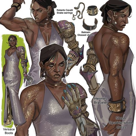 Muscular Woman Oc Art, Arcane Sevika Fanart, Ambessa Arcane Fanart, Pose With Book Reference, Buff Lady Art, Arcane Oc Art, Jinx Full Body Arcane, Cute Art Reference Poses, Black Woman Reference