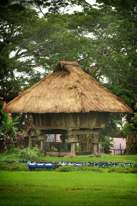 A typical Filipino house. Book me one on the beach with lots of fish, coconuts and Cerveza Negra. What else? :) Rural Philippines, Nipa Hut, Philippine Architecture, Filipino House, Filipino Architecture, Subic Bay, Bahay Kubo, Philippines Culture, Siargao