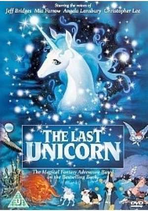 This is one of my favorite movies growing up. Unicorn Movie, The Last Unicorn Movie, Unicorn Poster, Mia Farrow, Last Unicorn, Jeff Bridges, Angela Lansbury, The Last Unicorn, Main Theme