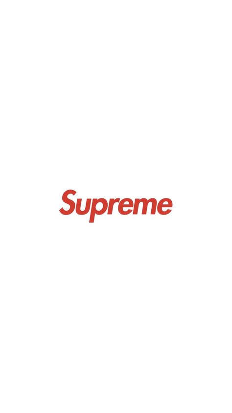 Supreme logo Wallpaper White Supreme Wallpaper, Supreme Background, Tha Supreme, Red And White Wallpaper, Hypebeast Iphone Wallpaper, Road Texture, Supreme Iphone Wallpaper, Simpson Wallpaper Iphone, Swag Wallpaper