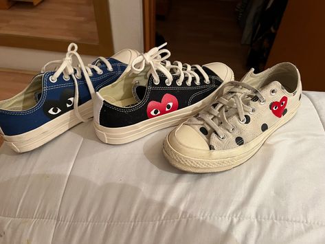 Commes de garcons Garcons Converse, Comme Des Garcons Converse, Chuck Taylor Sneakers, Comme Des Garcons, Chucks Converse, Chuck Taylors, Converse Sneaker, Converse, Sneakers