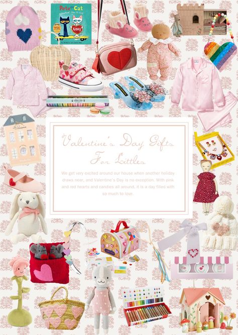 Valentine's Day Gifts For Littles - Julia Berolzheimer Valentine Gifts For Toddlers, Toddler Valentines Day Gifts, Valentine's Day Gifts For Kids, Toddler Valentine Gifts, Baby Valentines Gifts, Toddler Gift Guide, Valentine Gifts For Girls, 3 Birthday, Valentine Gifts For Kids