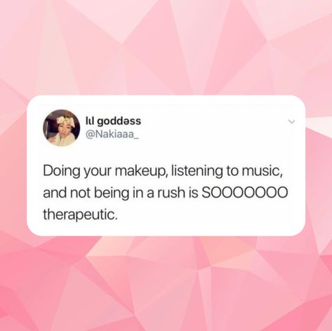 Double tap if doing makeup in your therapy too. ❤️ #makeup #therapy Makeup Therapy Quotes, Therapy Quotes, Makeup Quotes, Inspo Quotes, Listening To Music, Makeup Yourself, Cards Against Humanity, Makeup, Quotes