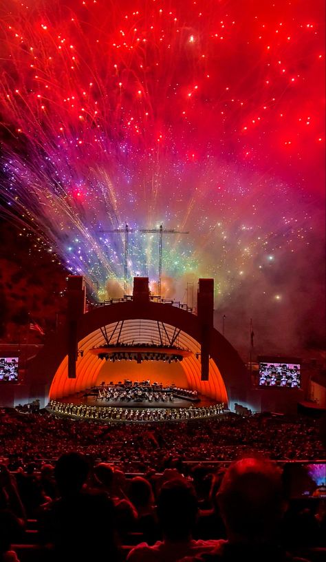 fireworks at the hollywood bowl Hollywood Bowl, Sunset Blvd, Dance Dreams, The Hollywood Bowl, Concert Stage, Musical Art, 2024 Vision, Italian Restaurant, Fireworks