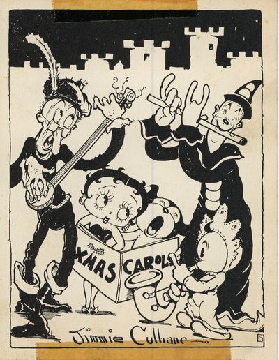 Cards Betty Boop Christmas, Fleischer Studios, 1930s Cartoons, Vintage Cartoons, Betty Boop Art, Betty Boop Cartoon, Betty Boop Pictures, Art Animation, Art Comic