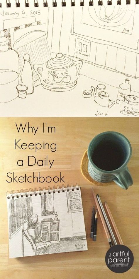 Want to learn more? Click the link! 😃😆🤔 Daily Sketch Ideas, Beginner Sketchbook, Drawing Routine, Sketchbook Ideas Doodles, Kids Sketchbook, Daily Sketchbook, Improve Drawings, Sketchbook Project, Start Drawing