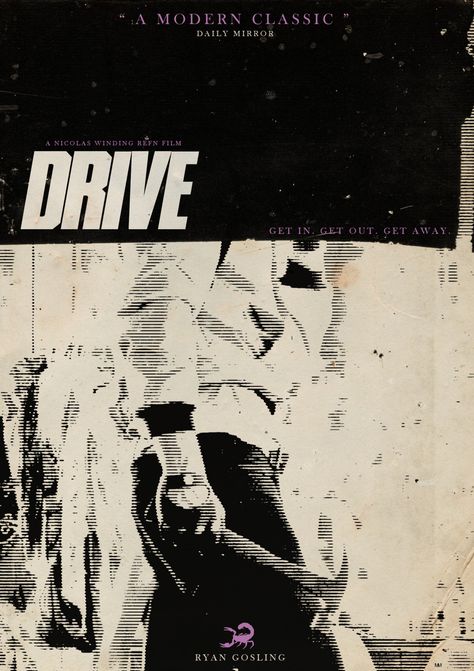 Drive - Nicolas Winding Refn Drive Poster, Movie Design, Film Posters Art, Райан Гослинг, Film Poster Design, Vintage Poster Design, Animated Wallpapers For Mobile, Movie Poster Wall, Movie Covers