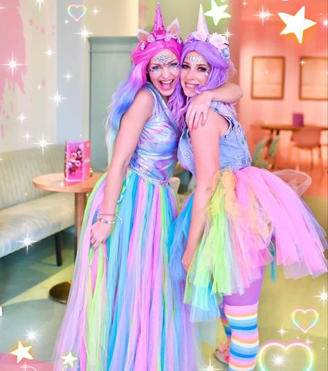 Unicorn Halloween Costume For Women, Unicorn Outfit Women, Carnaval Outfit Women, Unicorn Costume Women's, Diy Unicorn Costume, Fairy Make-up, Kids Unicorn Party, Carnaval Outfit, Unicorn Halloween Costume