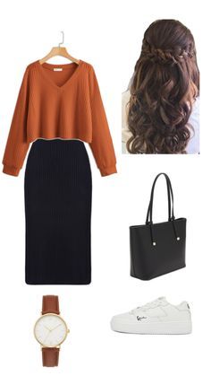 Sweater Skirt Outfit, Everyday Outfits Fall, Fashion Outfits Modest, Fashion Outfits Casual, Pentecostal Outfits, Modest Casual Outfits, Modesty Outfits, Cute Modest Outfits, Outfits Modest