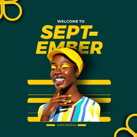 New Month September, Happy New Month September, Welcome To September, Animal Pictures For Kids, African Print Pants, Website Creator, Photoshop Tutorial Typography, Happy New Month, Photoshop Tutorial Photo Editing