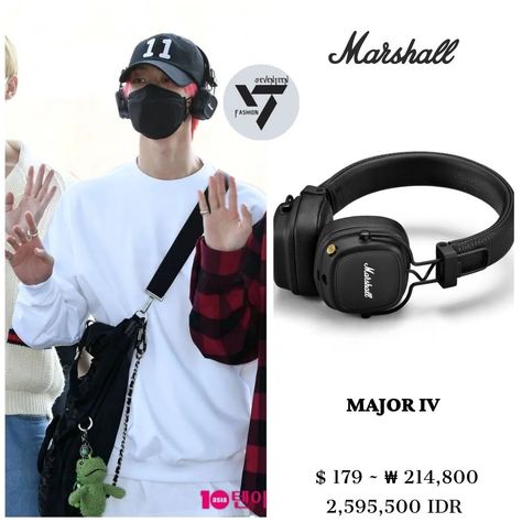 Marshall Headphones Outfit, Headphones Outfit, Headphone Outfit, Marshall Headphones, Marshall Major, Bose Headphones, Boys Closet, K Pop Boys, Things To Buy